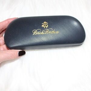 Brooks Brothers, hard shell glass case UNISEX